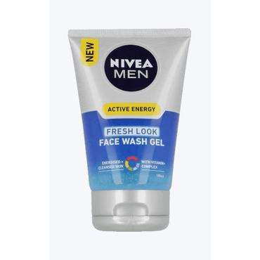 Nivea For Men -  NIVEA MEN Active Energy żel do mycia twarzy 100 ml